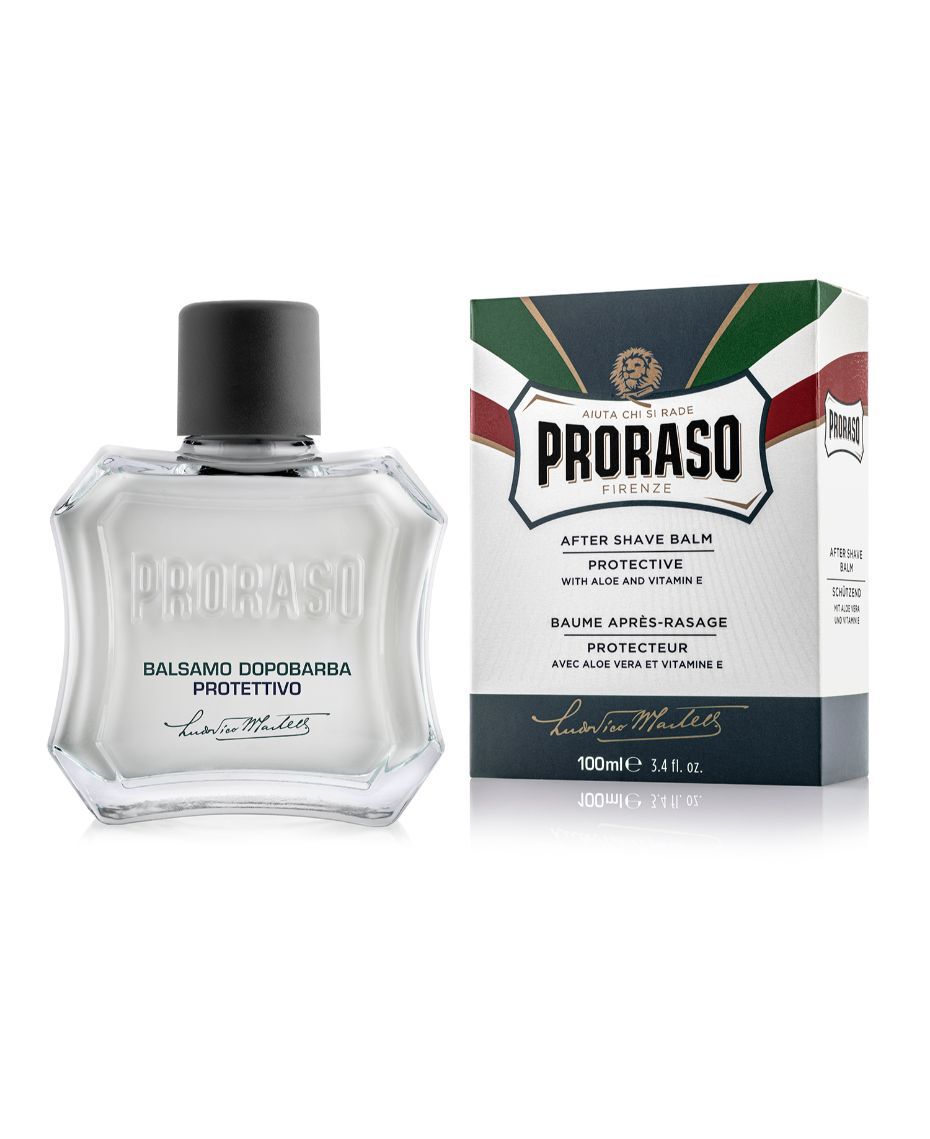 Proraso Aftershave Balm with Aloe Vera & Vitamin E - 100ml
