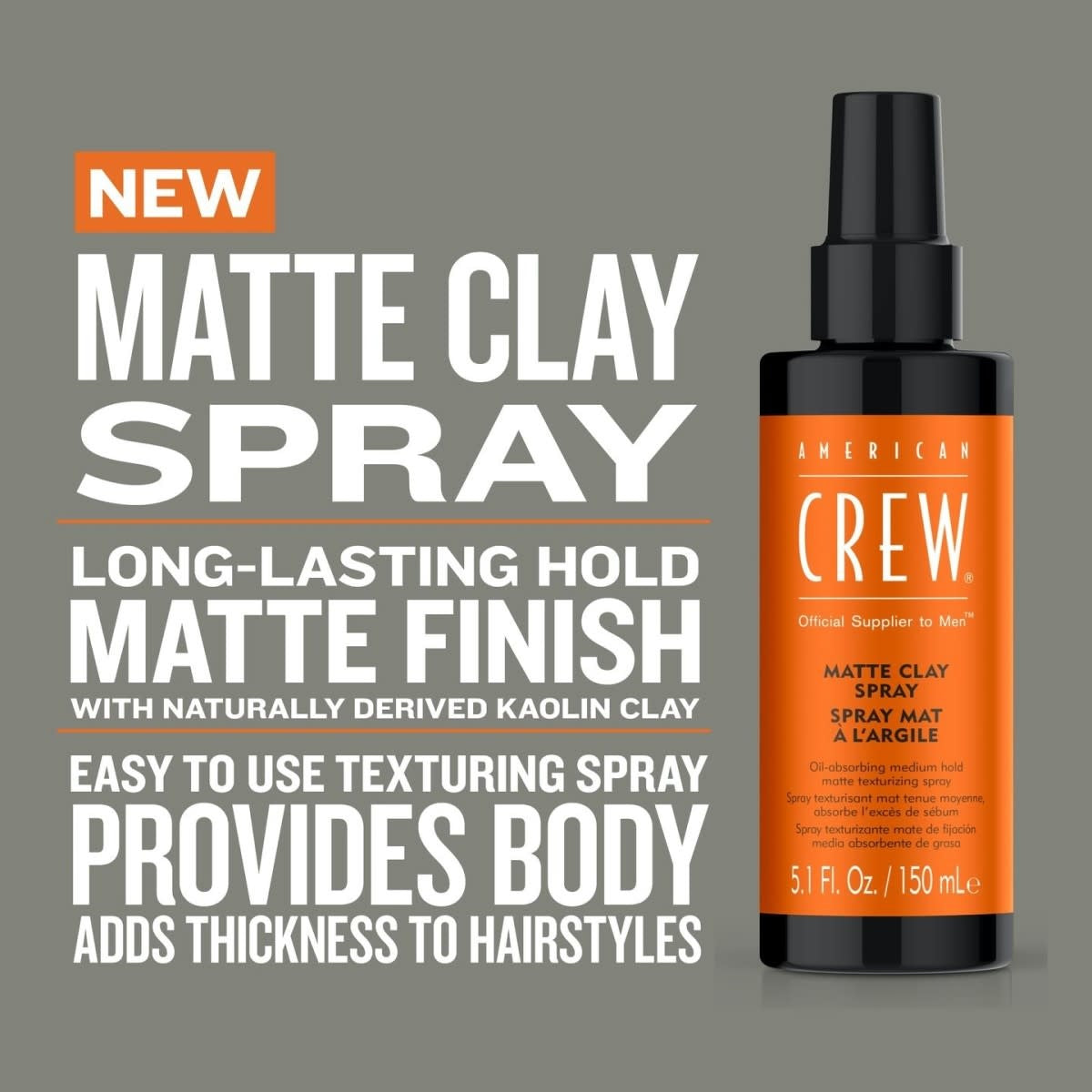 American Crew Matte Clay Spray – 150ml