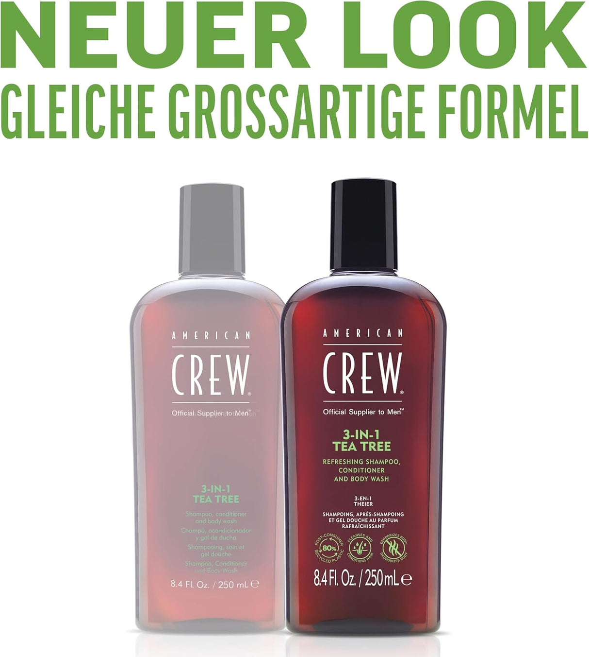 American Crew 3 In 1 Tea Tree 450ml