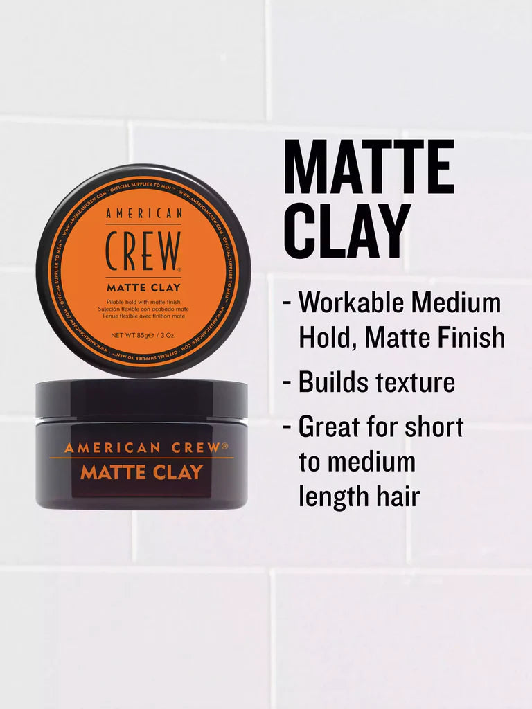 American Crew Matte Clay – 85g