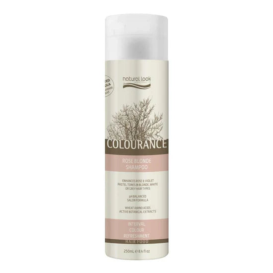Natural Look Colourance Rose Blonde Shampoo - 250ml