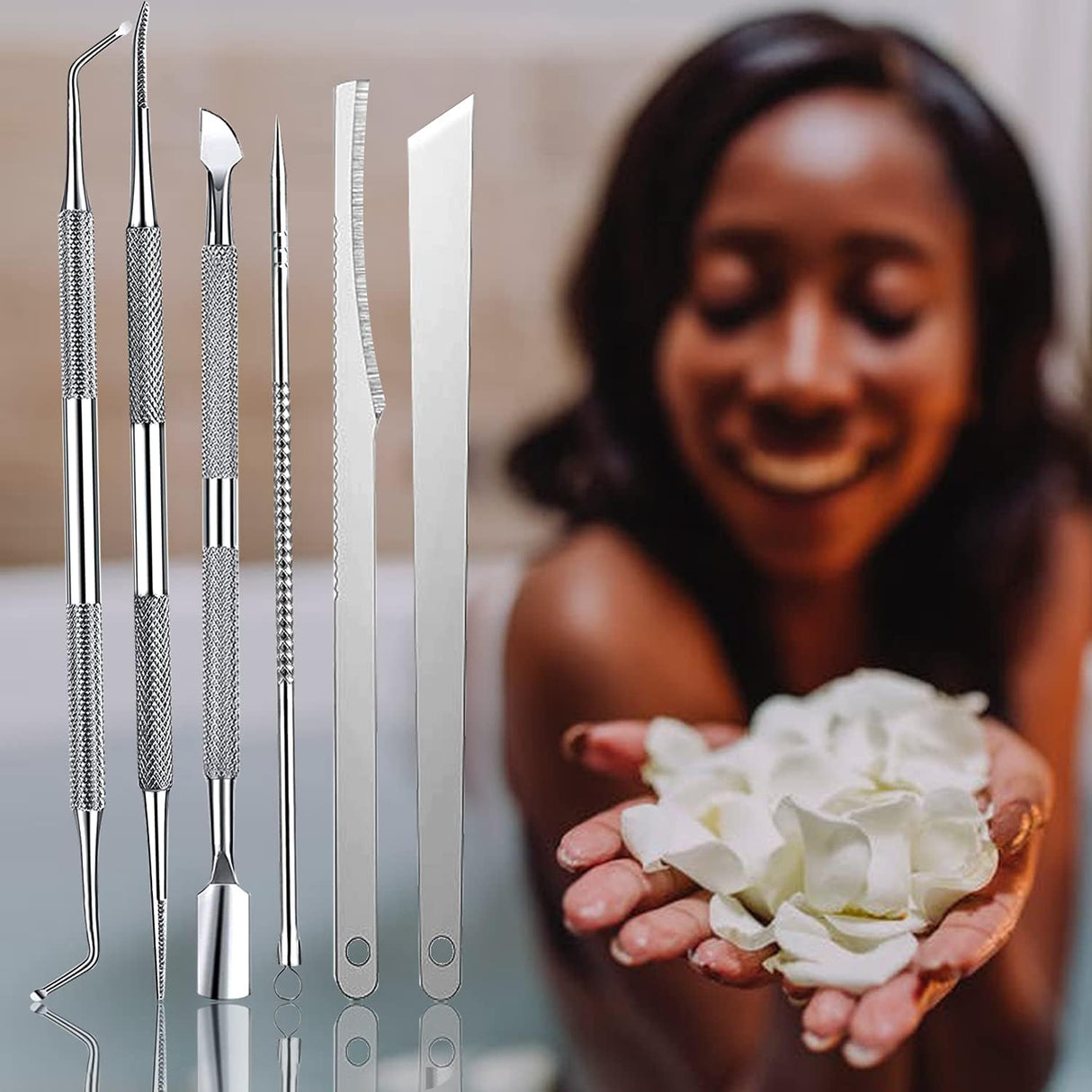 NBHS 7-Piece Ingrown Toenail Kit – Stainless Steel Pedicure & Care Set