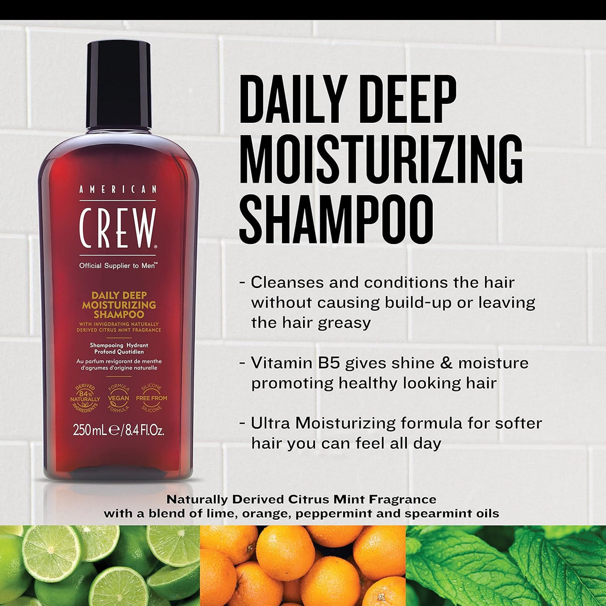American Crew Daily Deep Moisturizing Shampoo – 1000ml