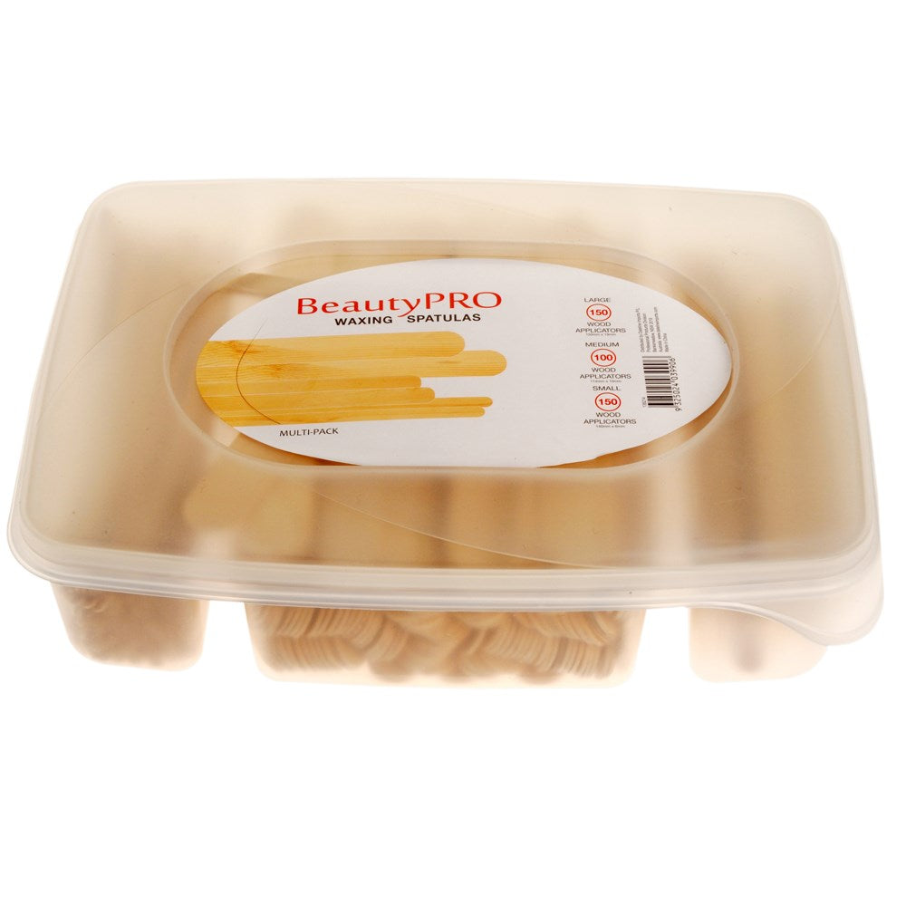 BeautyPRO Multi Pack Waxing Applicator Spatulas 150pcs