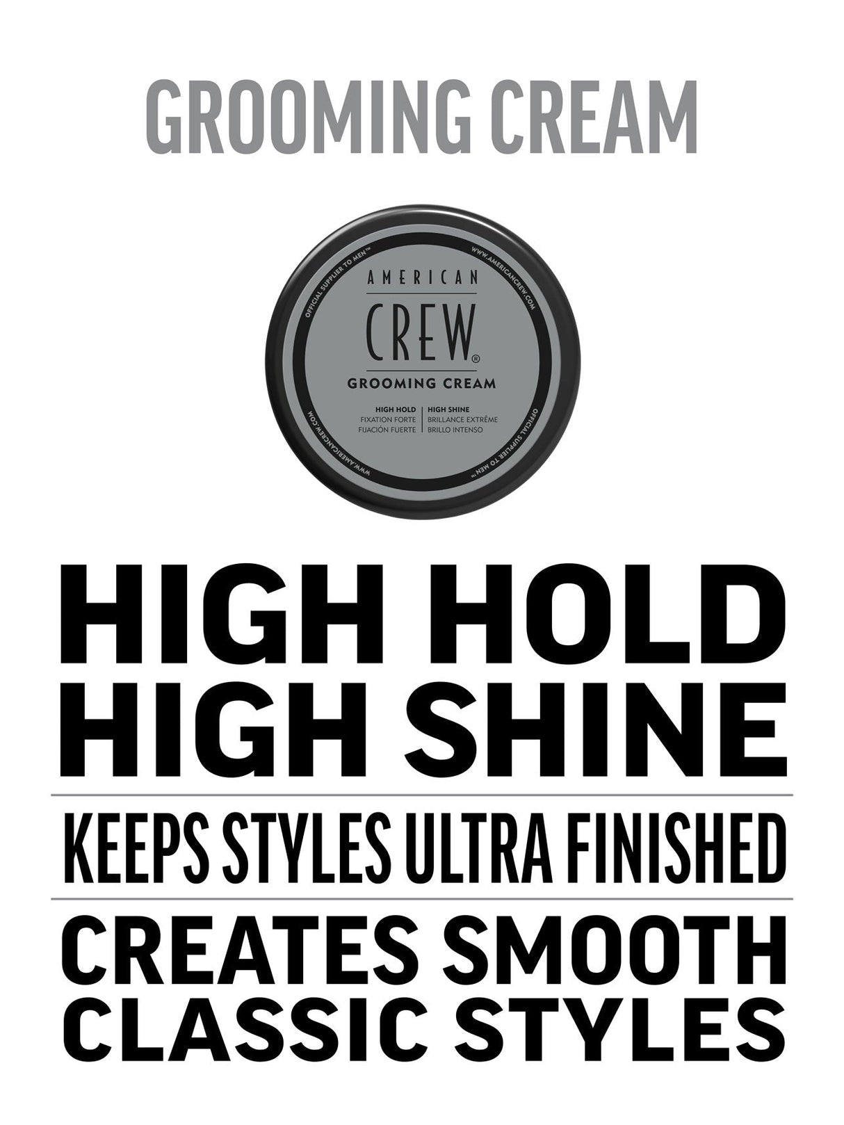 American Crew Grooming Cream – 85g