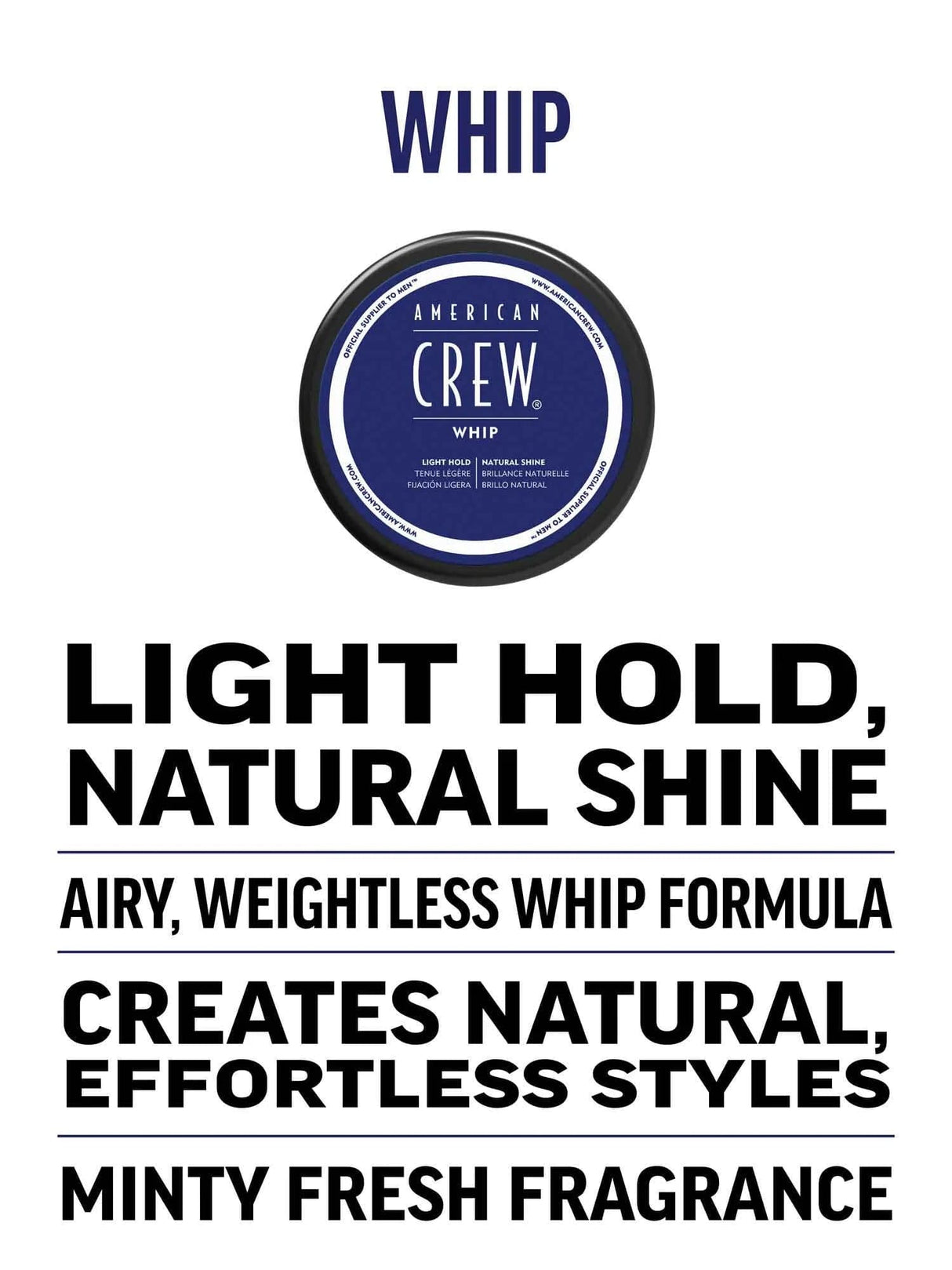 American Crew Whip – 85g