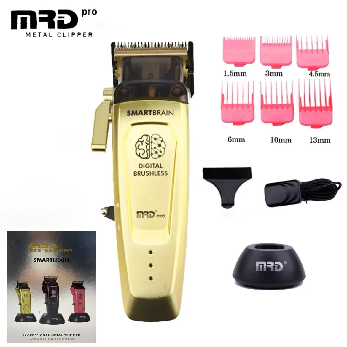 MRD Pro Smart Brain Clipper - Gold