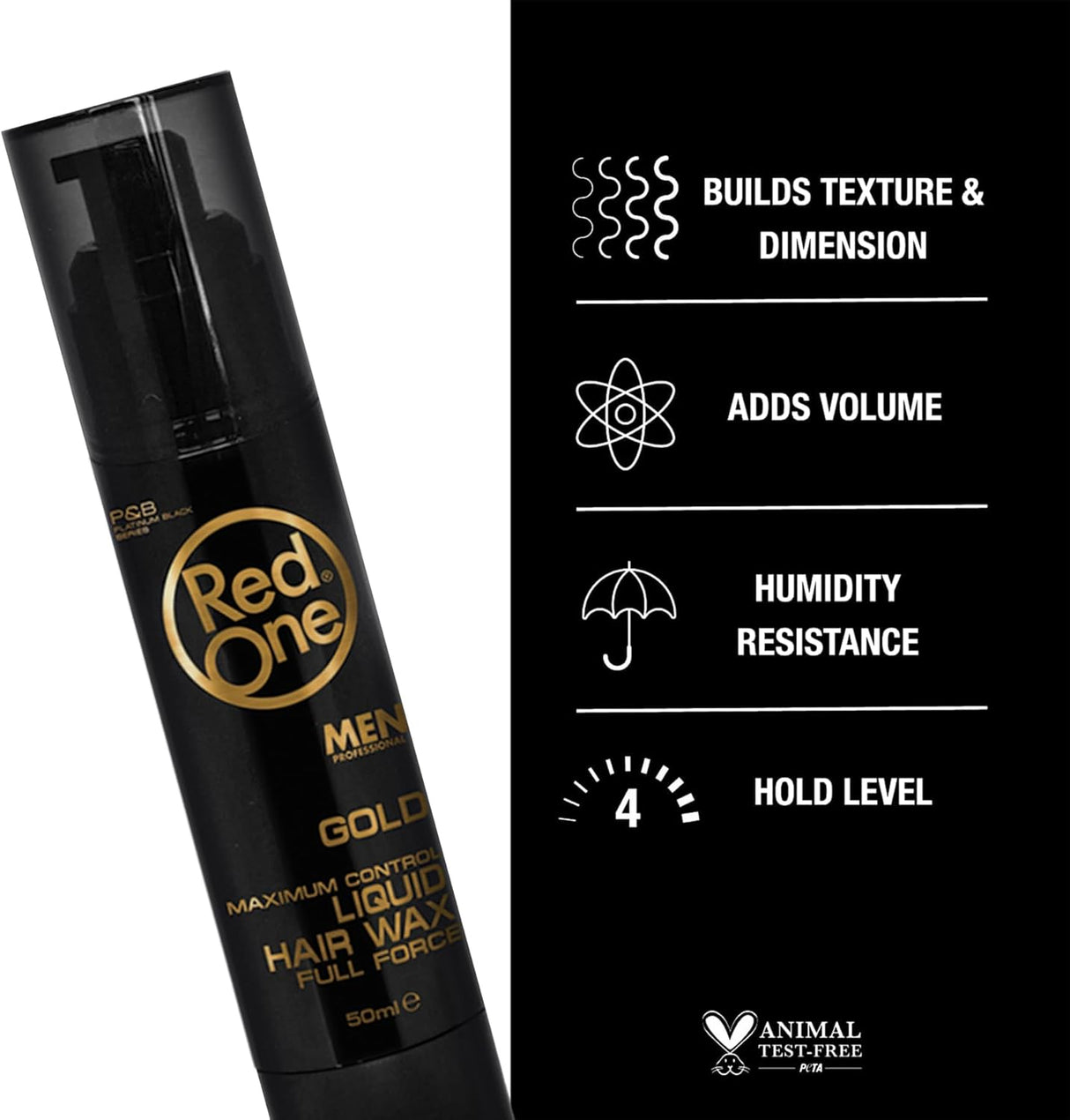 RedOne Liquid Hair Wax (Gold)