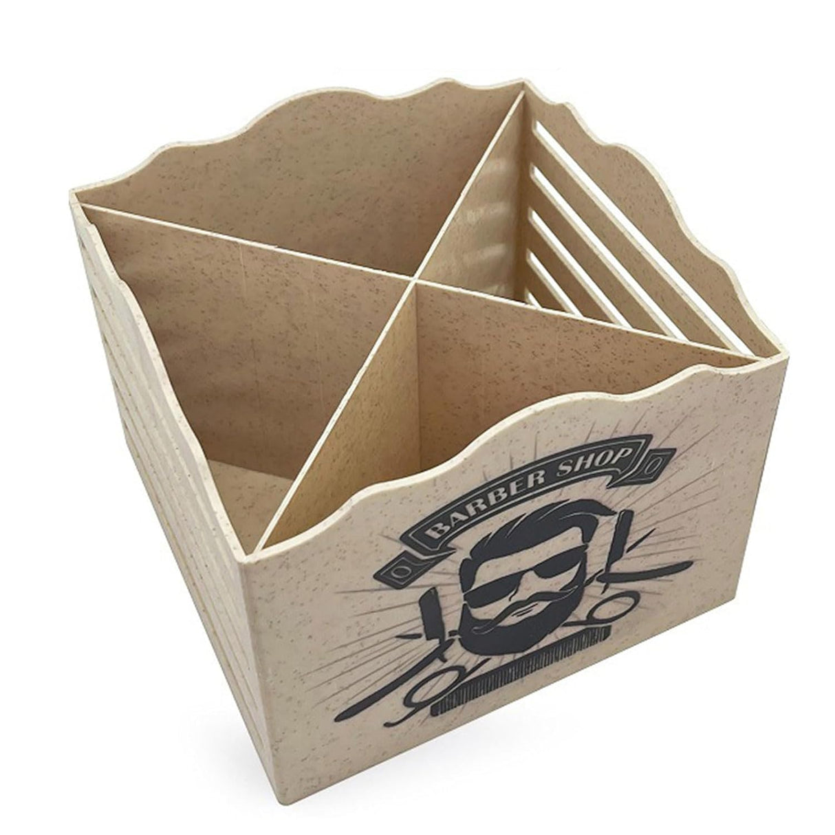 Shear Holder Hair Cutting Scissors Barber Tools Holder Light Brown