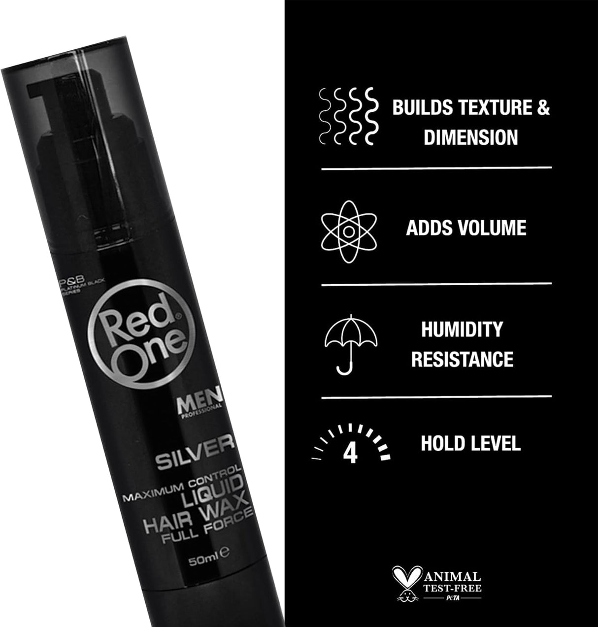 RedOne Liquid Hair Wax (Silver)