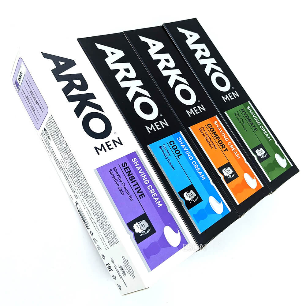 ARKO Men's Shaving Cream - Cool- 3.4 oz