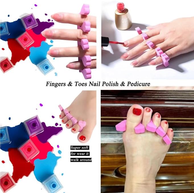 NBHS 36-Piece Nail Art Brush & Tool Kit – All-in-One DIY Design Set