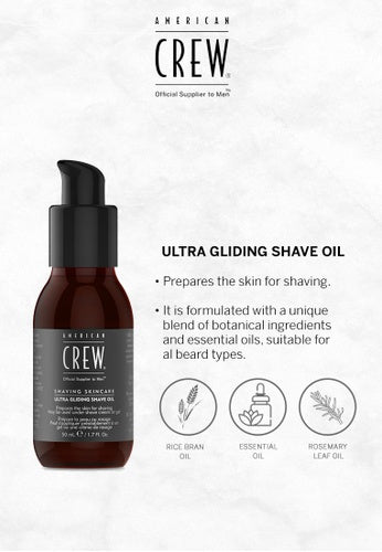 American Crew Ultra Gliding Shave Oil – 50ml