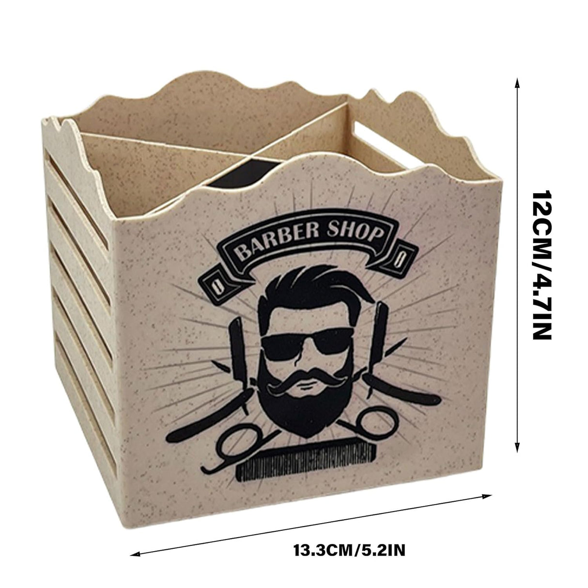 Shear Holder Hair Cutting Scissors Barber Tools Holder Light Brown