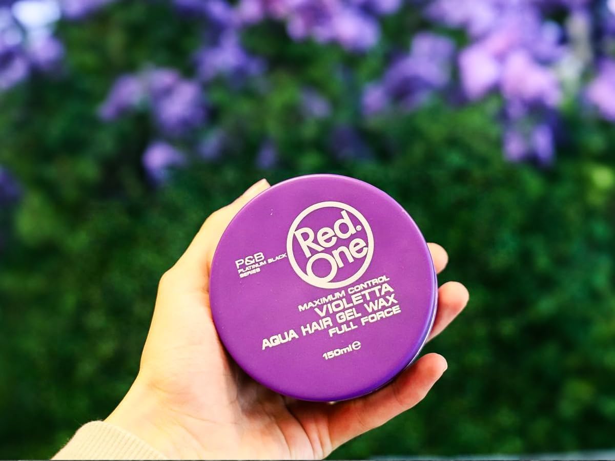 RedOne Purple Aqua Hair Styling Wax Full Force | 150 ml | Red One Wax