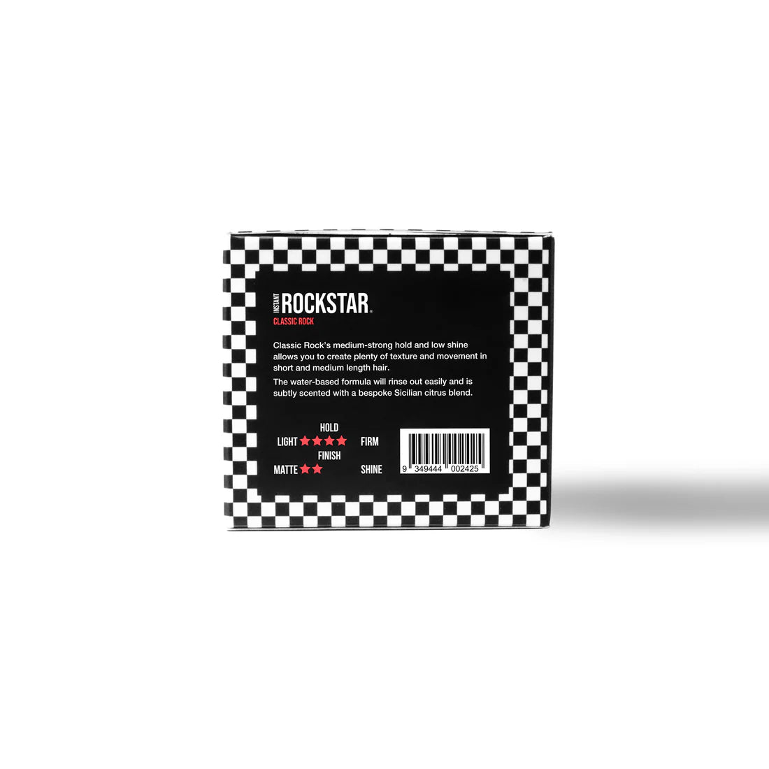 Instant Rockstar Classic Rock - Strong Hold Hair Styling Wax - 2 X 100ML Duet Pack