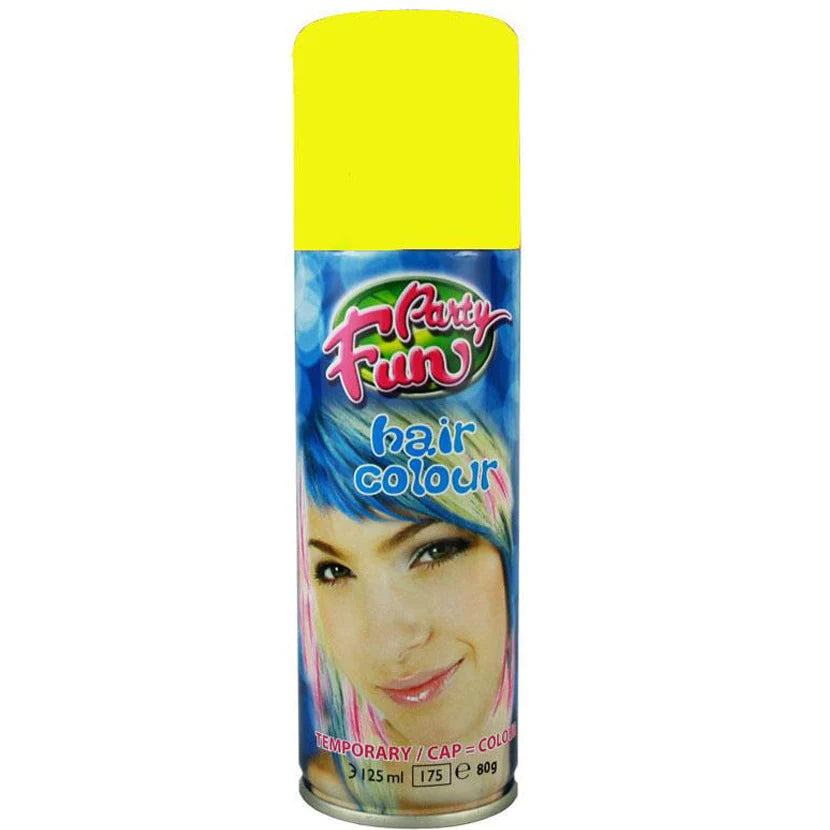 Party Fun Temporary Hair Colouring Spray – Choose Your Color