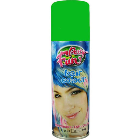 Party Fun Temporary Hair Colouring Spray – Choose Your Color