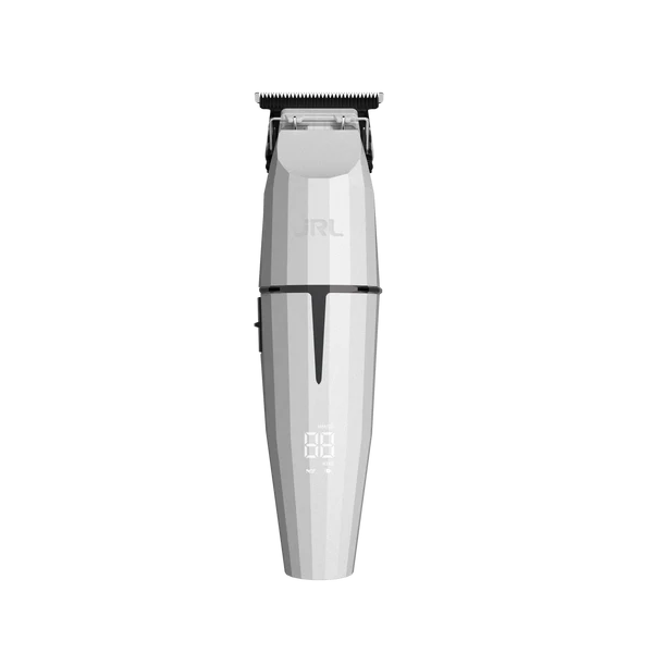 JRL Onyx White Ghost II Professional Clipper, Trimmer and Shaver Trio Kit