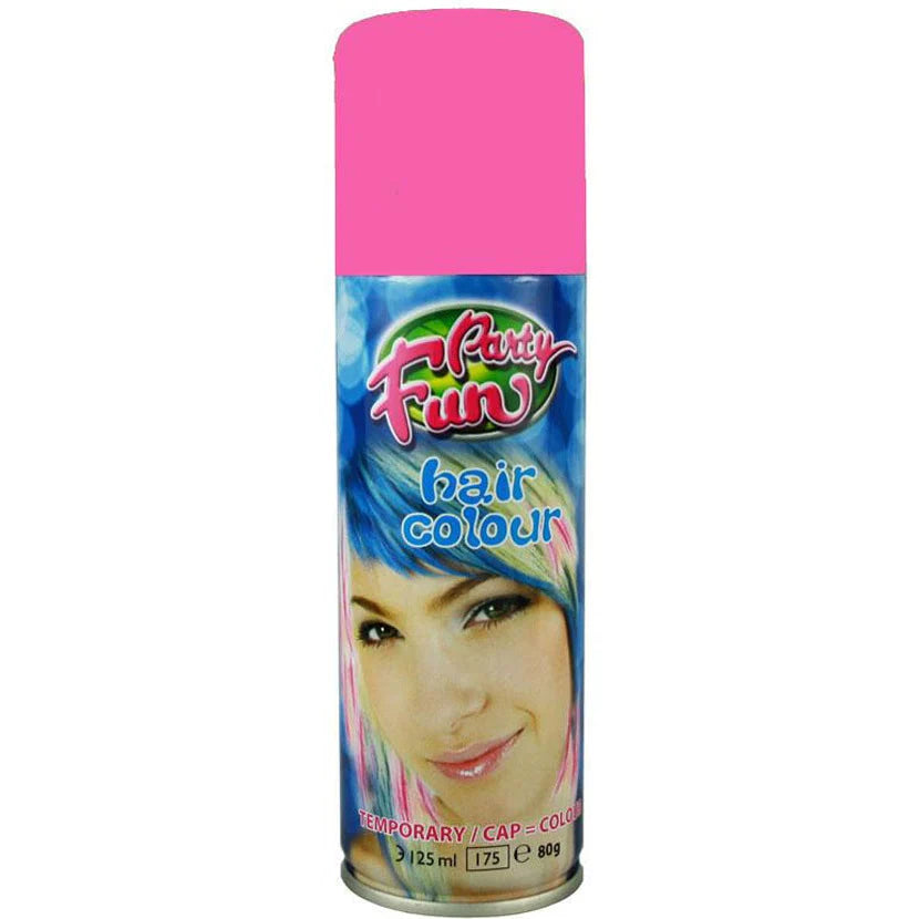 Party Fun Temporary Hair Colouring Spray – Choose Your Color