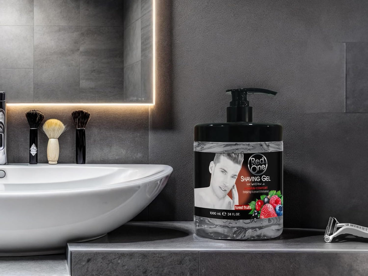 RedOne Shaving Gel Maximum Comfort – Forest Fruit 1000ml