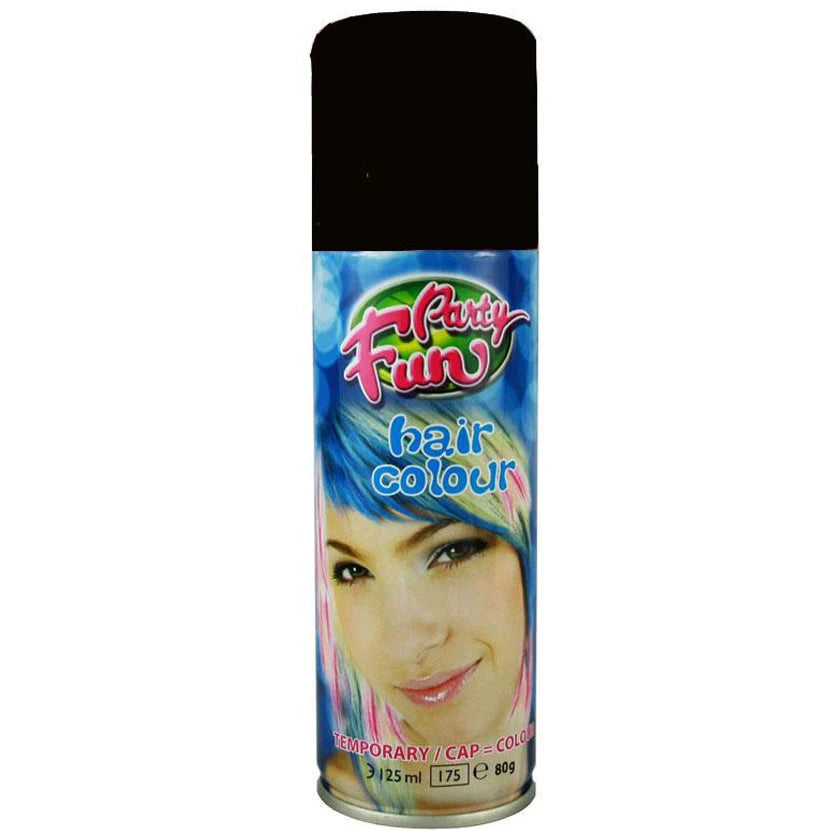 Party Fun Temporary Hair Colouring Spray – Choose Your Color