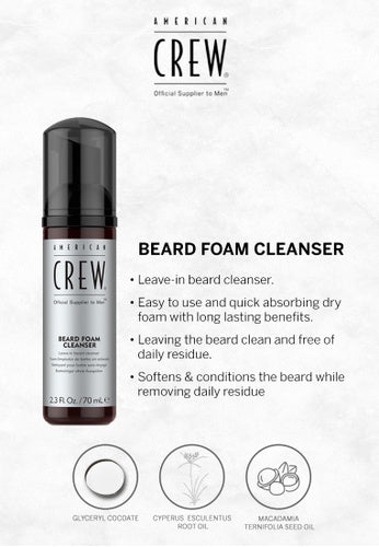 American Crew Beard Foam Cleanser – 80ml