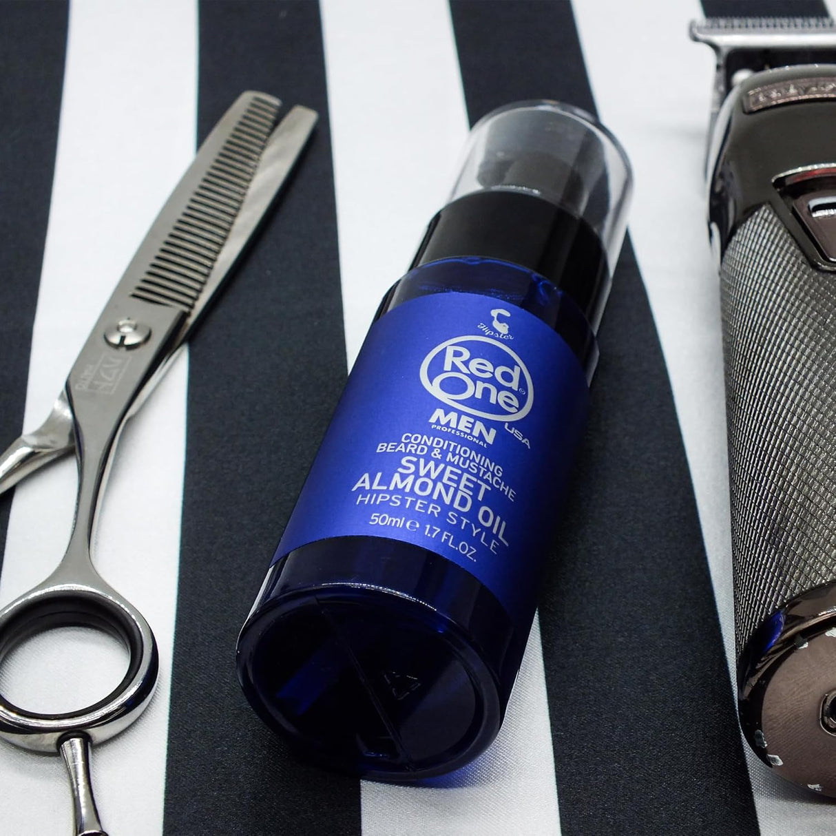 RedOne Sweet Almond Beard Care Oil – 50ml Blue