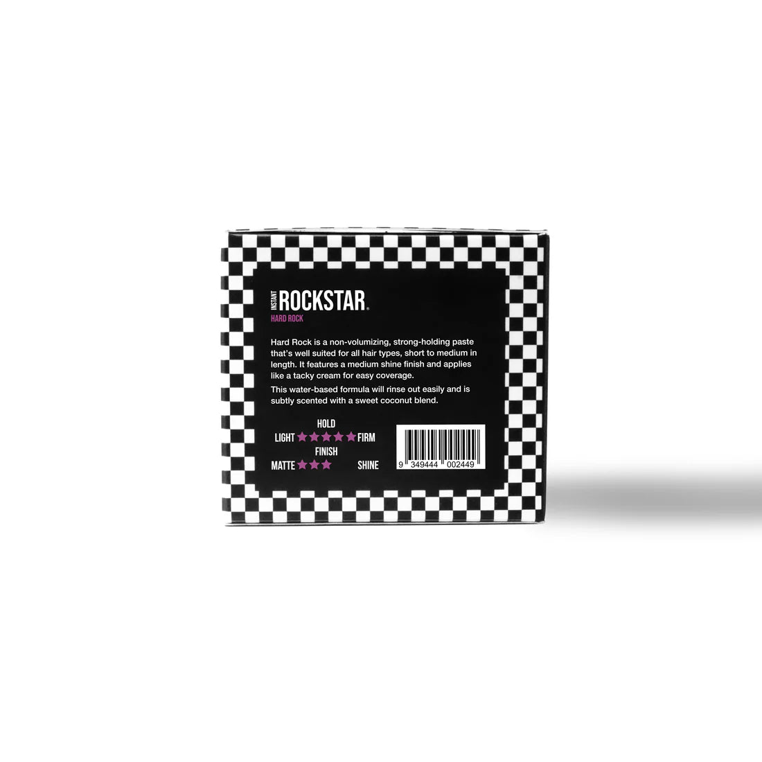 Instant Rockstar Duet Pack - Hard Rock - Hard Hold Matte Styling Paste - 2 X 100ML