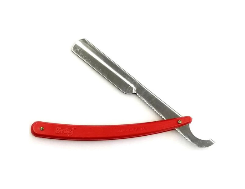 Sedef Turkish Style Cut Throat Razor – Lightweight Plastic for Precision Shaving