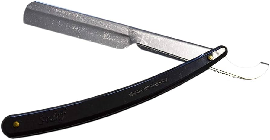 Sedef Turkish Style Cut Throat Razor – Lightweight Plastic for Precision Shaving