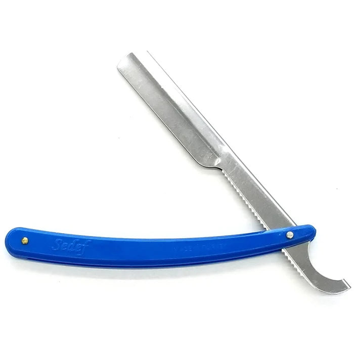 Sedef Turkish Style Cut Throat Razor – Lightweight Plastic for Precision Shaving