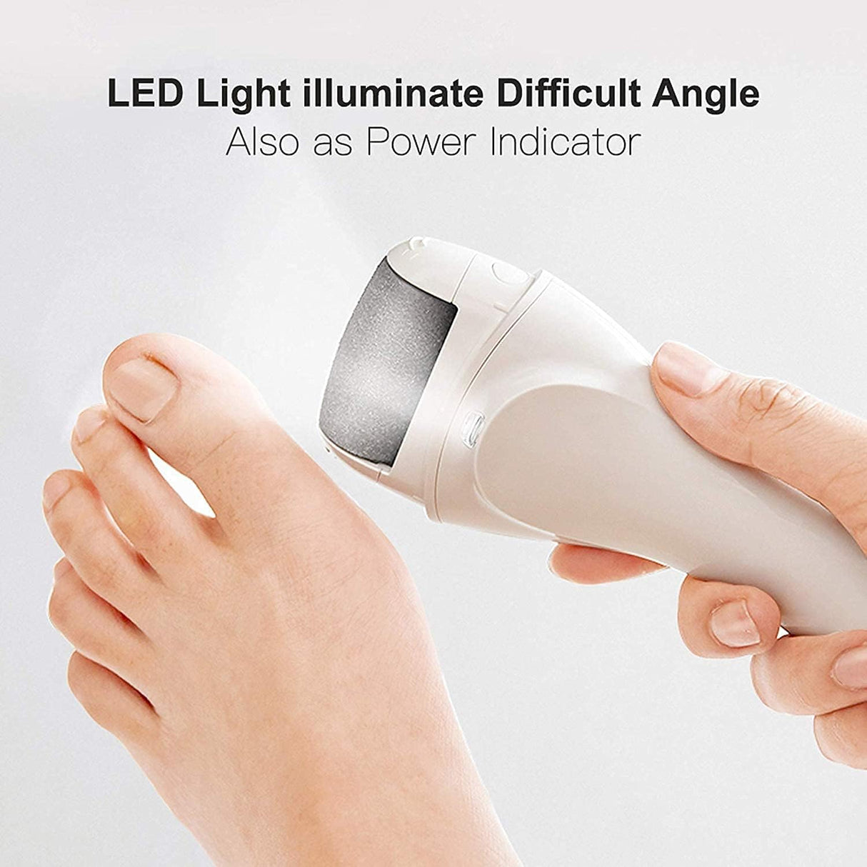 NBHS Rechargeable Electric Foot Callus Remover – Waterproof Pedicure Tool