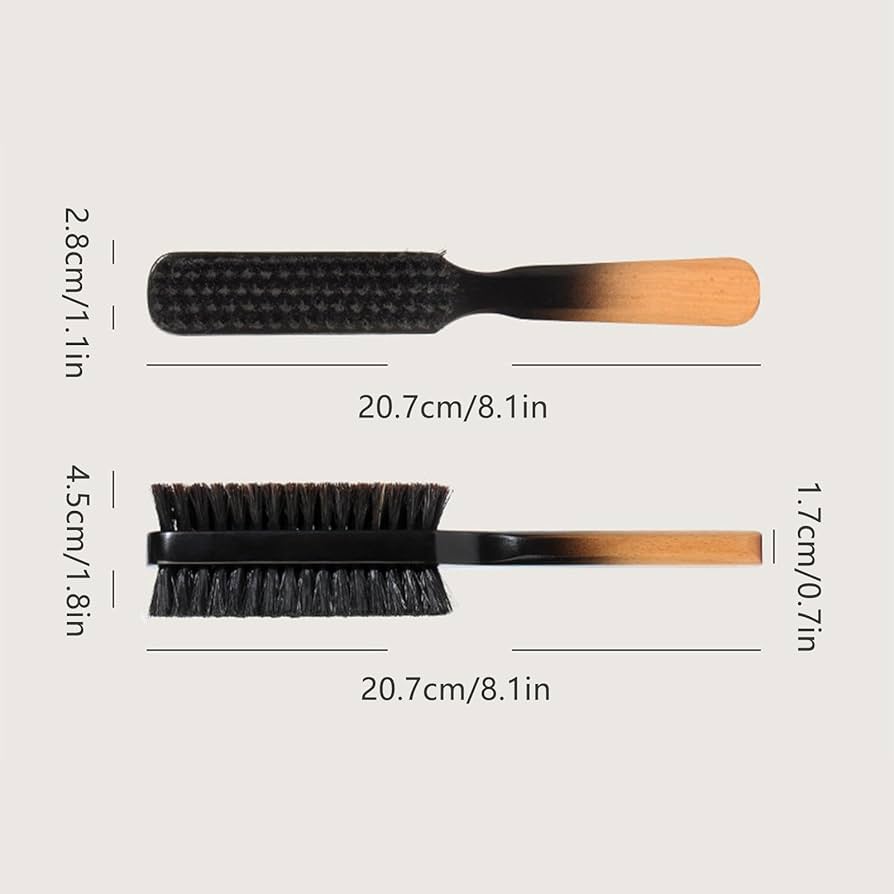 JRL Premium Double-Sided Hair & Beard Brush