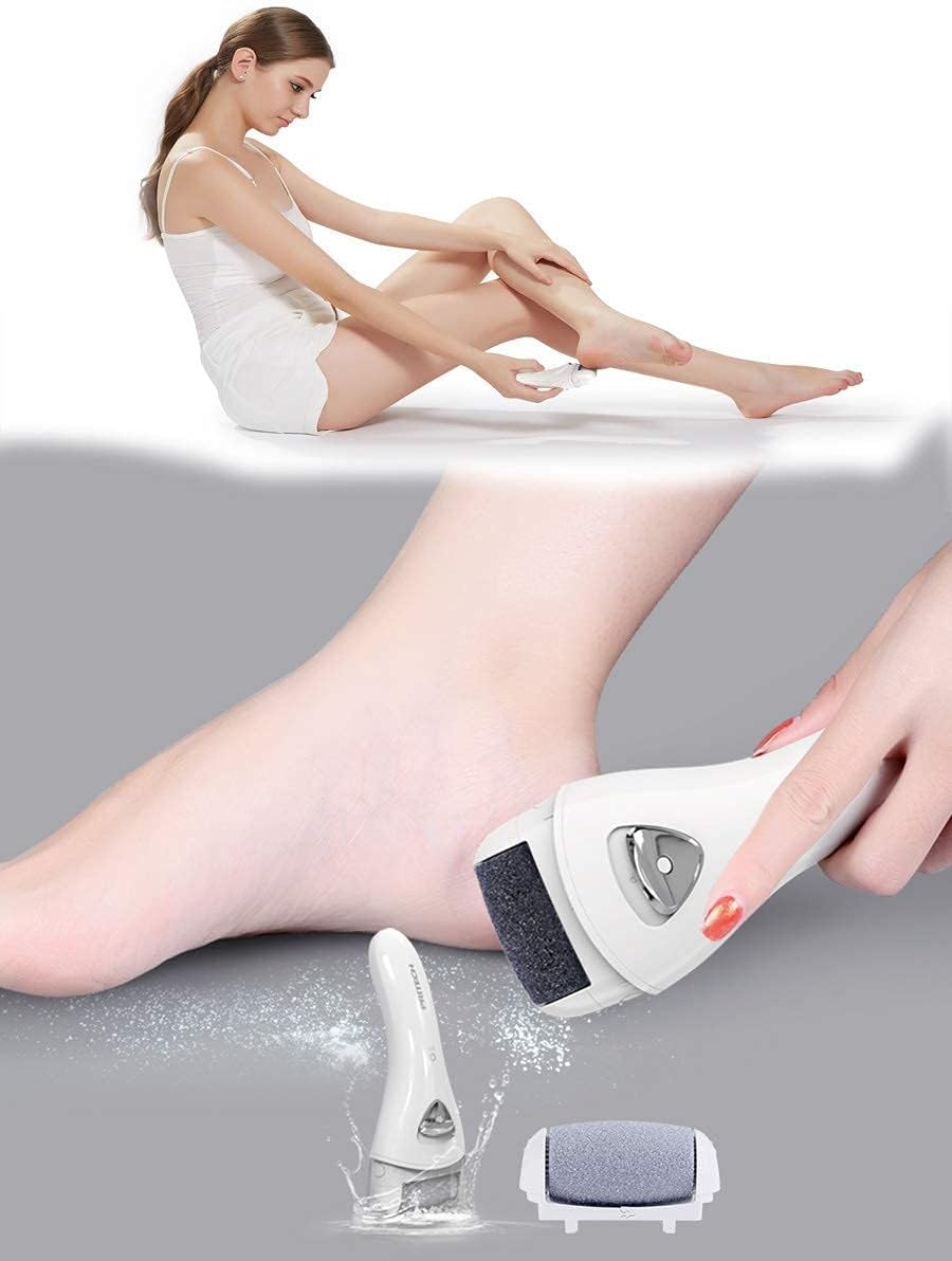 NBHS Rechargeable Electric Foot Callus Remover – Waterproof Pedicure Tool