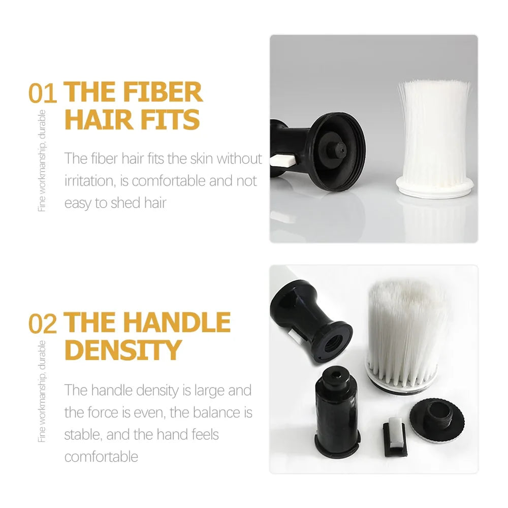 NEPowder Neck Duster Brush – Professional Hair Salon Tool for Clean Cuts