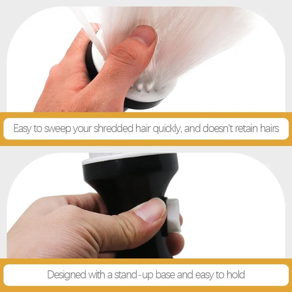 NEPowder Neck Duster Brush – Professional Hair Salon Tool for Clean Cuts
