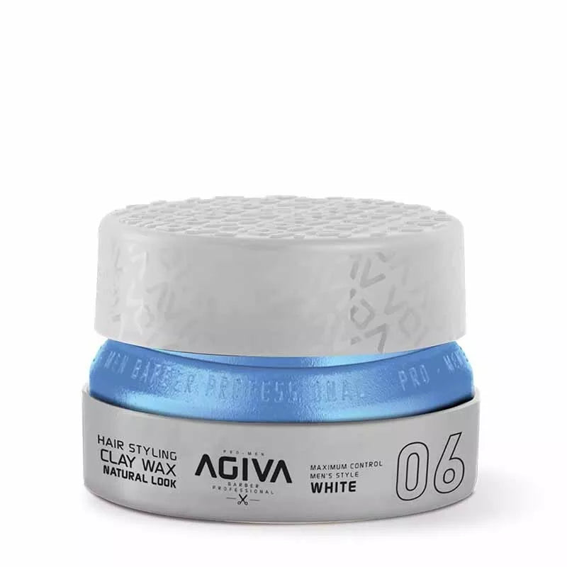 Agiva Styling Clay Wax 06 Natural Look 155ml - White