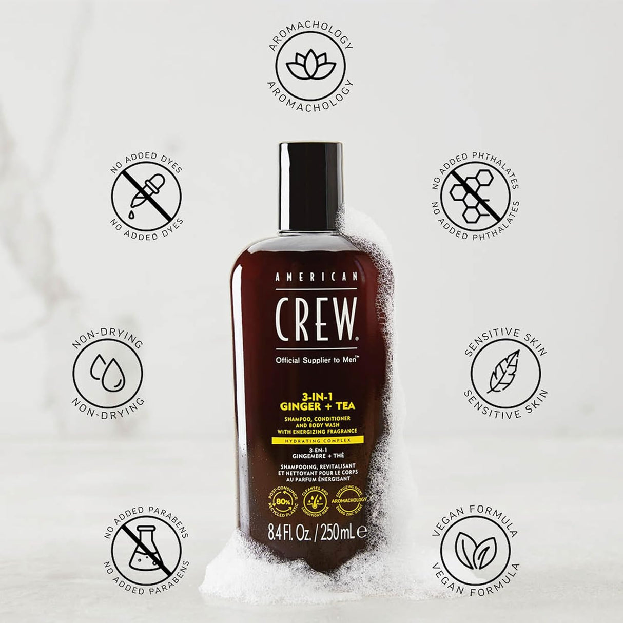 American Crew Ginger Tea 3-in-1 – 450ml