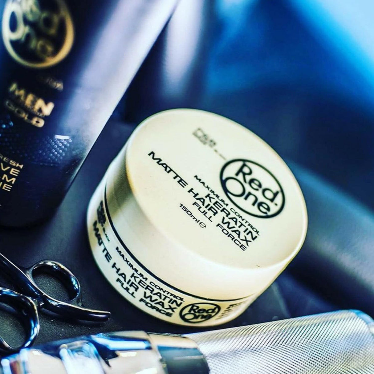 RedOne Keratin Matte Hair Styling Wax Full Force | 150 ml | Red One Wax