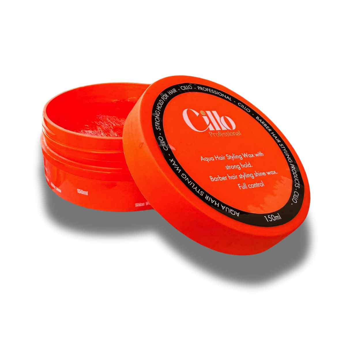 Cillo Hair Styling Aqua Wax – 150ml Orange for Strong Hold
