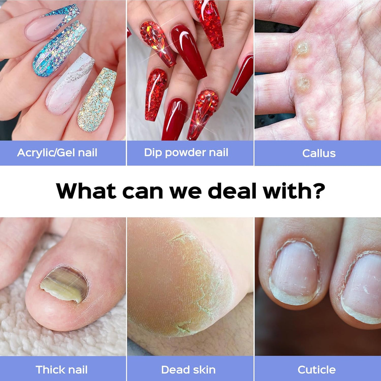 NBHS Gold Portable Electric Nail Drill Machine – Manicure & Pedicure Kit