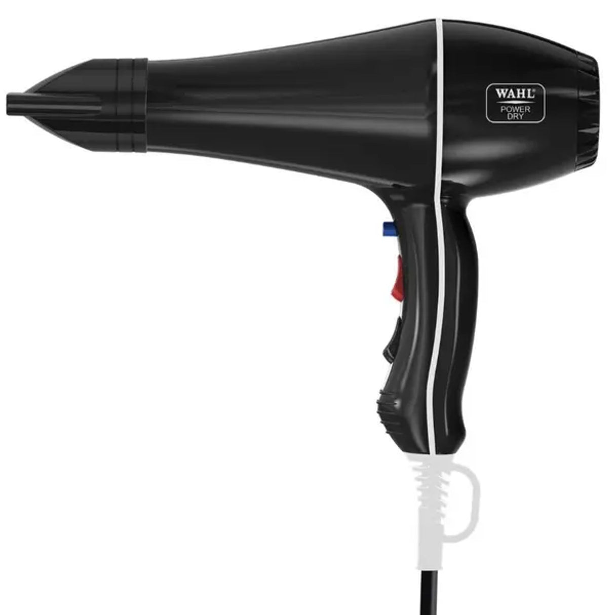 Wahl Power Dry Tourmaline Ionic Hairdryer -Black