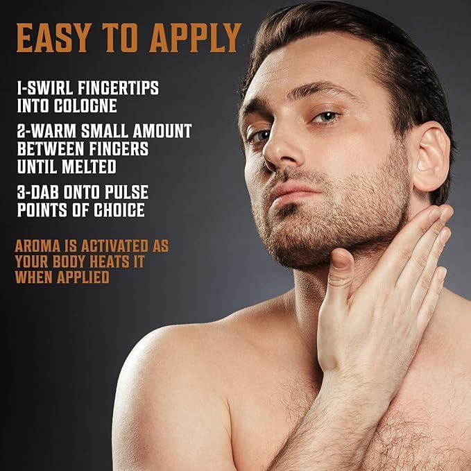 NBHS Solid Cologne 4-Pack – Cedar, Vetiver, Sandalwood Men's Gift Set