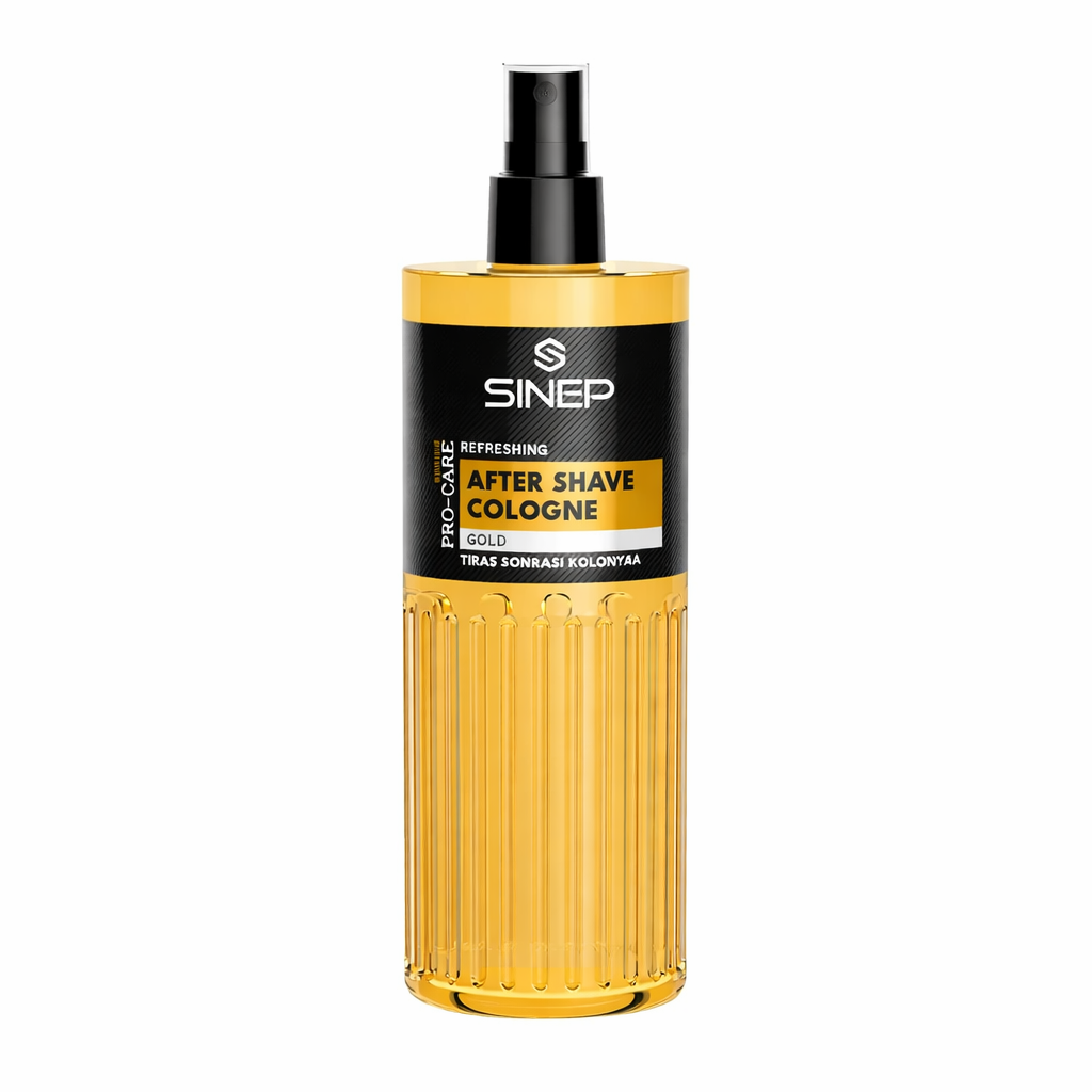 SINEP Aftershave Cologne Gold 400ml – Warm, Elegant & Long-Lasting Scent