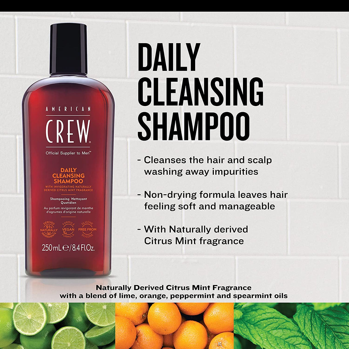 American Crew Daily Cleansing Shampoo – 1000ml