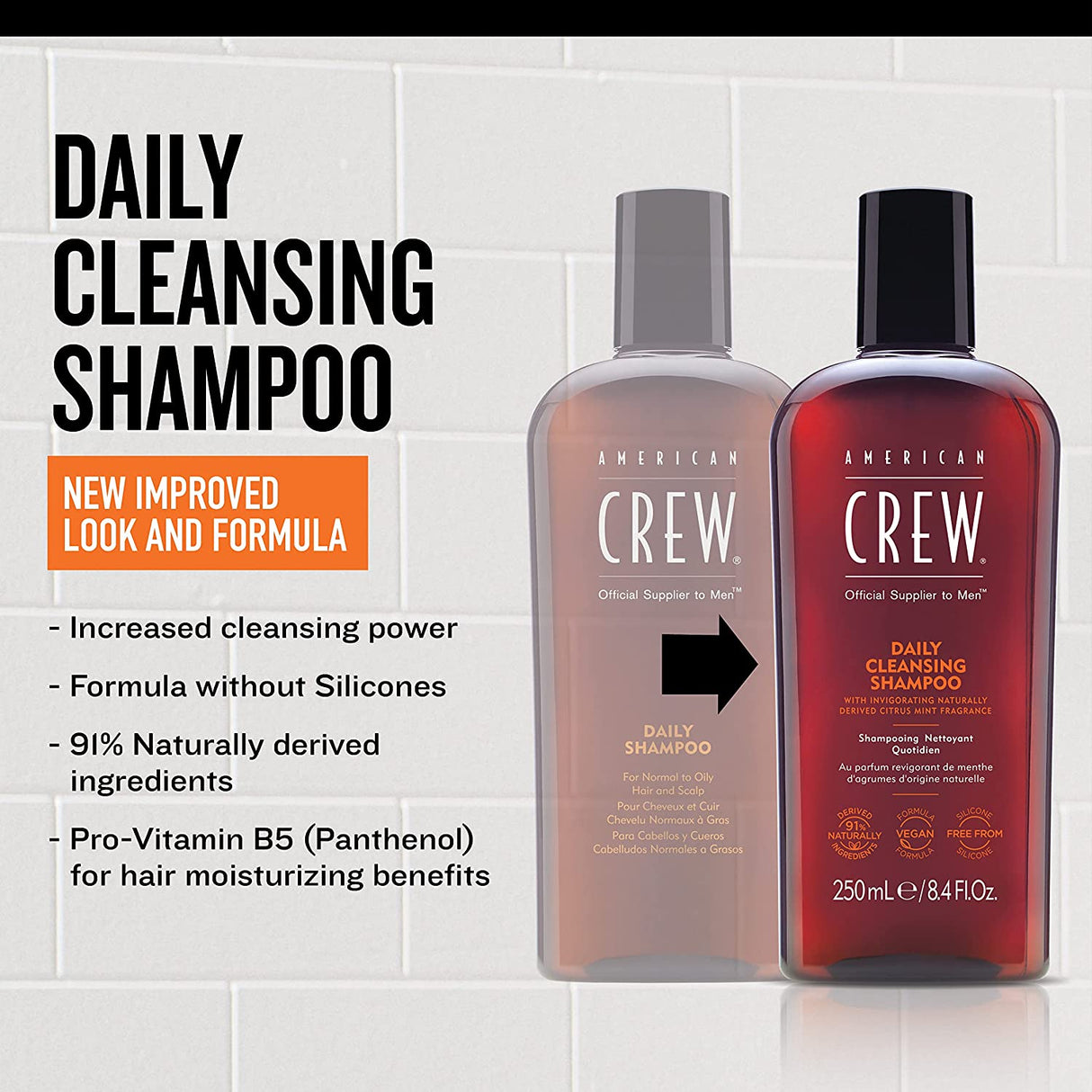 American Crew Daily Cleansing Shampoo – 1000ml