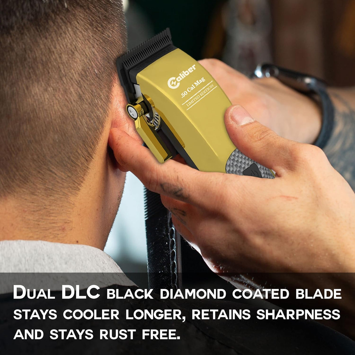 Caliber .50 Cal Cordless Clipper - Gold