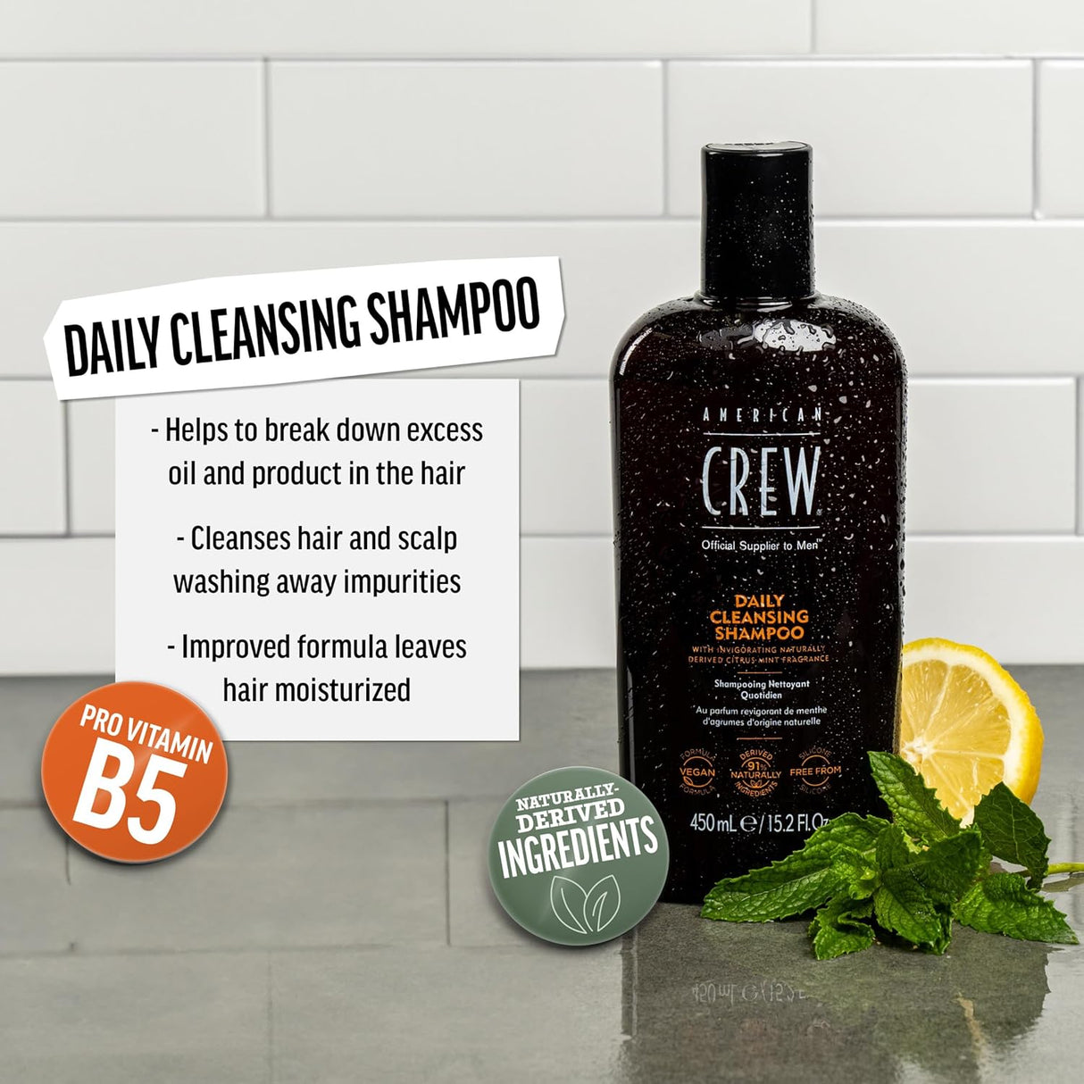 American Crew Daily Cleansing Shampoo – 1000ml
