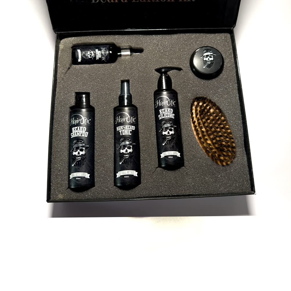 Hairotic Men Beard Kit – Complete Beard Care Set Made in UAE